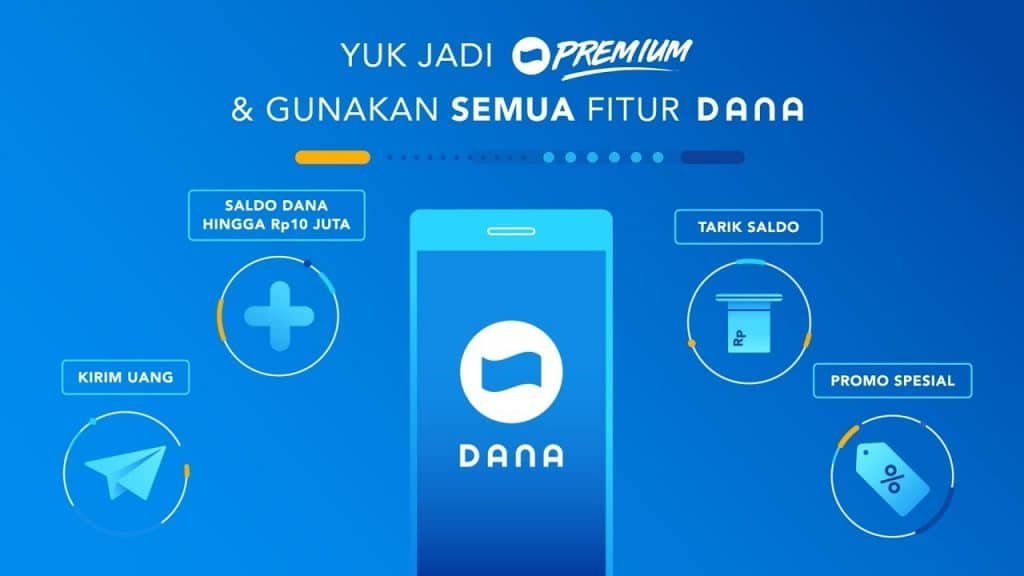 Cara Upgrade Akun Dana Premium