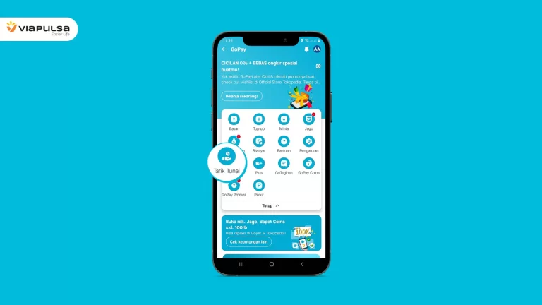 Cara Tarik Tunai GoPay yang Mudah dan Aman! 5 Cara Tarik Tunai GoPay yang Mudah dan Aman!